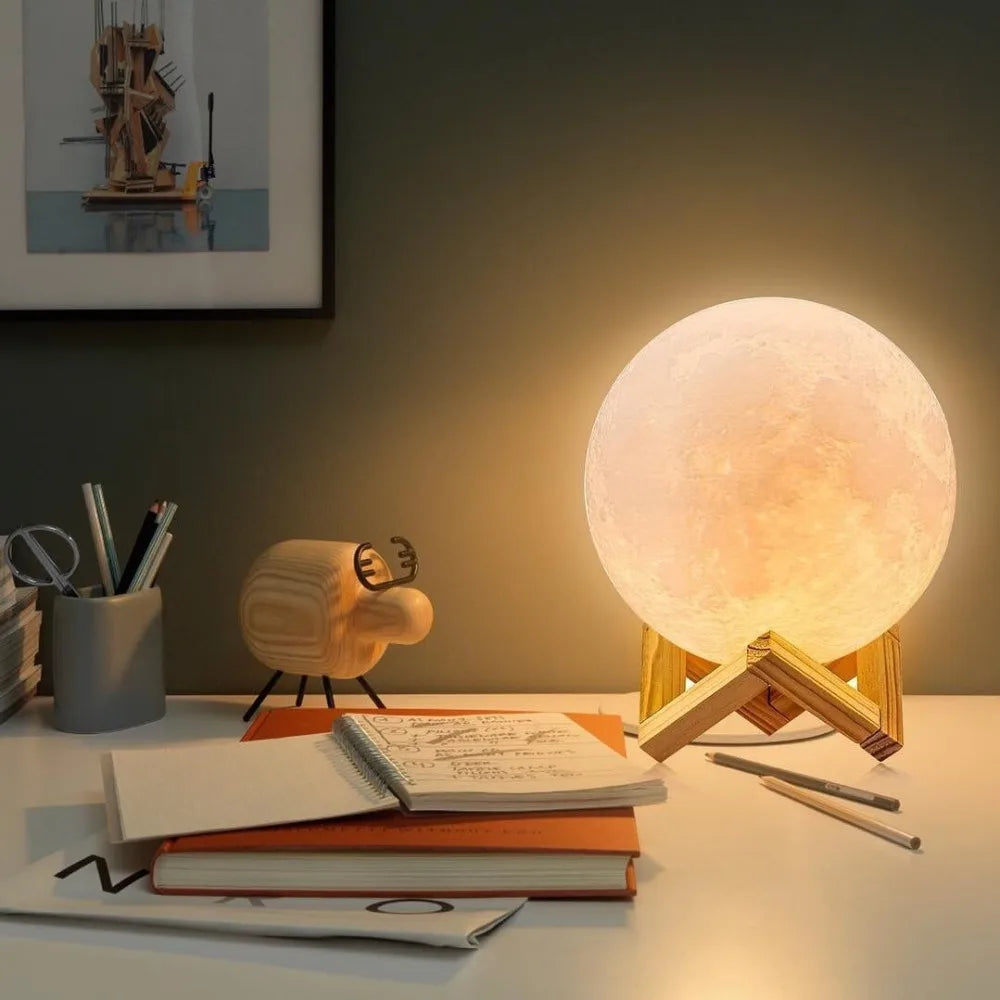 Giftiform™-Galaxy Moon Lamp – Taianomainen kuuvalaisin tunnelma-ja yövaloksi kotiisi