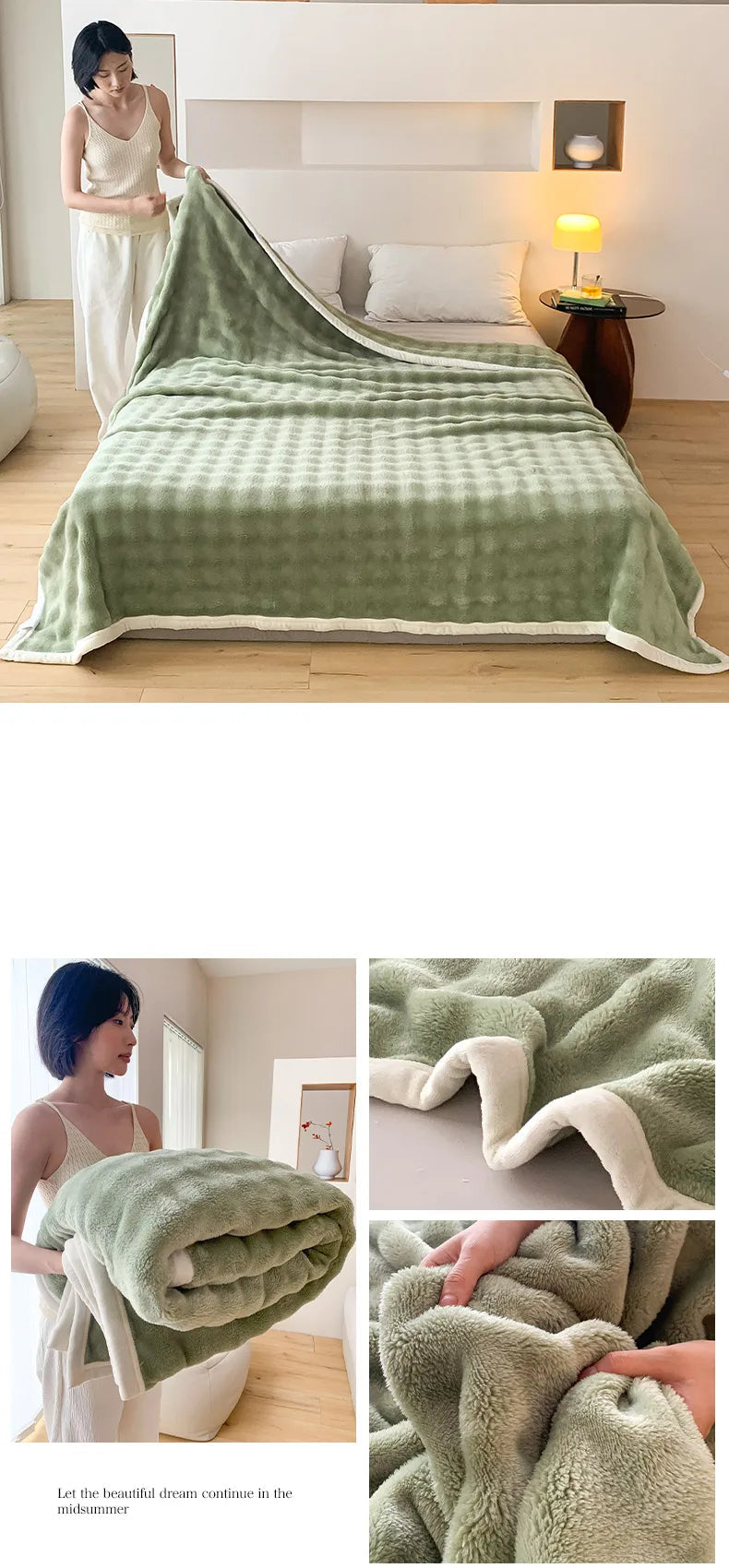 Giftiform™ -Velvet torkkupeitto pehmeyttä ja lämpöä jokaiseen hetkeen