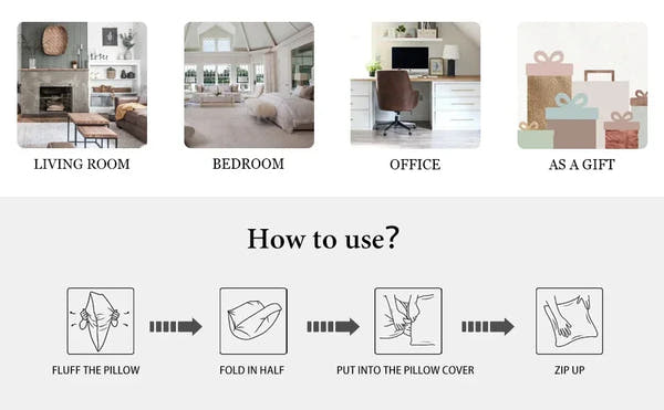 Giftiform™-Joulutyynyliina Joulupukki,lumiukko, joululahja ja joulukuusi – Koristeellinen sohvatyynyn päällinen jouluksi kodin tunnelmaa luomaan
