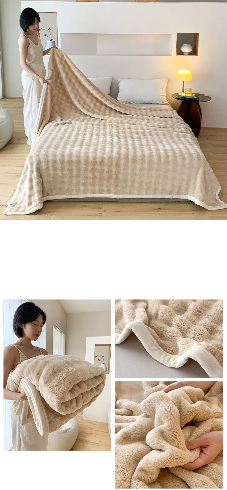 Giftiform™ -Velvet torkkupeitto pehmeyttä ja lämpöä jokaiseen hetkeen