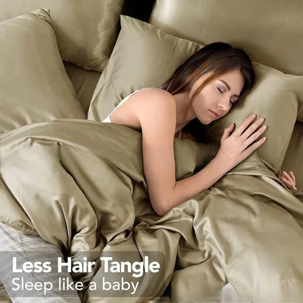 Giftiform™-Silkinpehmeä tyynyliinasetti (2 kpl) – Pehmeä ja hengittävä materiaali