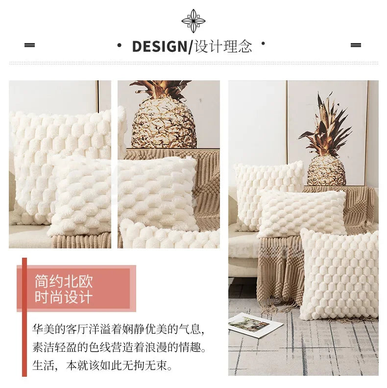 Giftiform™ Snug Kissenbezug, 50x50cm, 100% Polyester, schöne Farben und Weichheit. Für ein elegantes Interieur. 