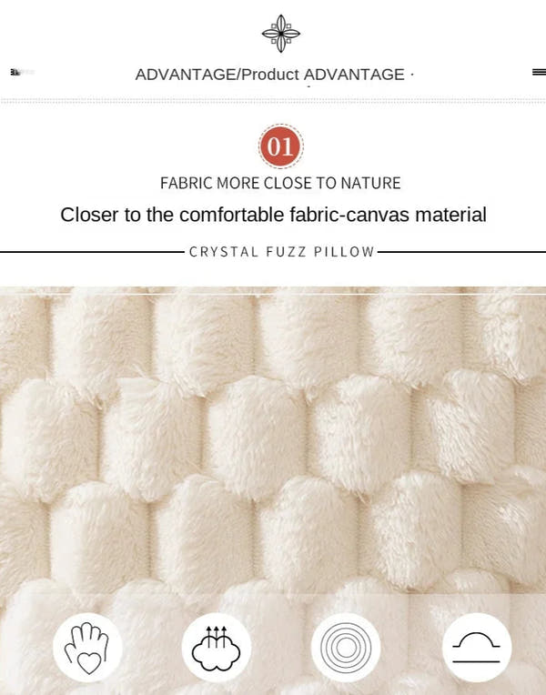 Giftiform™ Snug Kissenbezug, 50x50cm, 100% Polyester, schöne Farben und Weichheit. Für ein elegantes Interieur. 