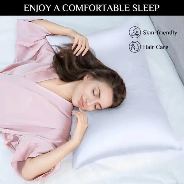 Giftiform™-Silkinpehmeä tyynyliinasetti (2 kpl) – Pehmeä ja hengittävä materiaali